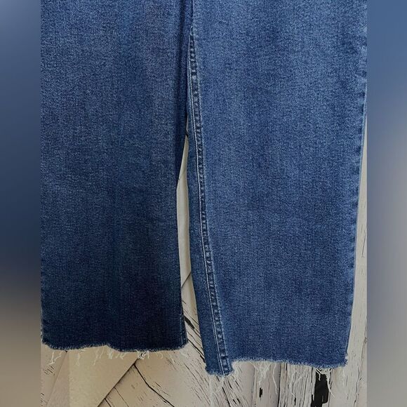 Yoga Jeans Canada High Waist Button Fly Cropped 26 - Picture 4 of 9